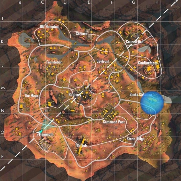 Kalahari Map