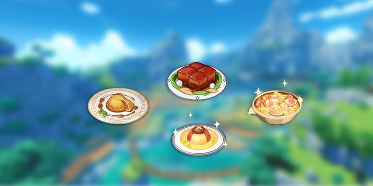 Genshin Impact Update Food Banner