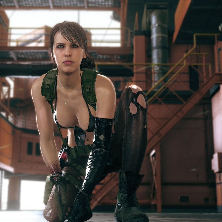 Quiet is a sexy fighter in the game franchise titled Metal Gear Solid. 