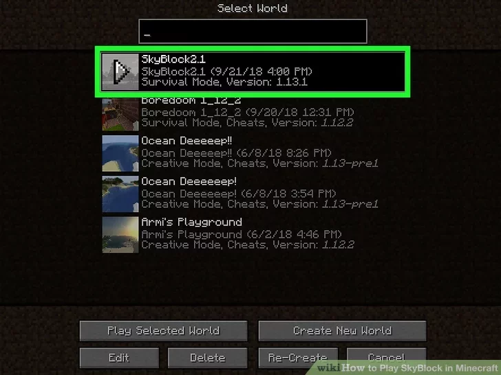 Resim 2 Minecraft Seeds Skyblock