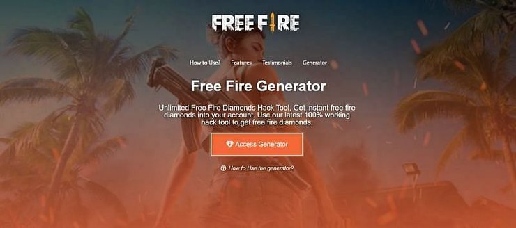 Free Fire Diamonds Generator