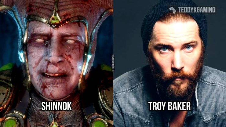 Voice actors and cast in Mortal Kombat 11