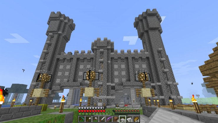 Smooth Stone Minecraft Building