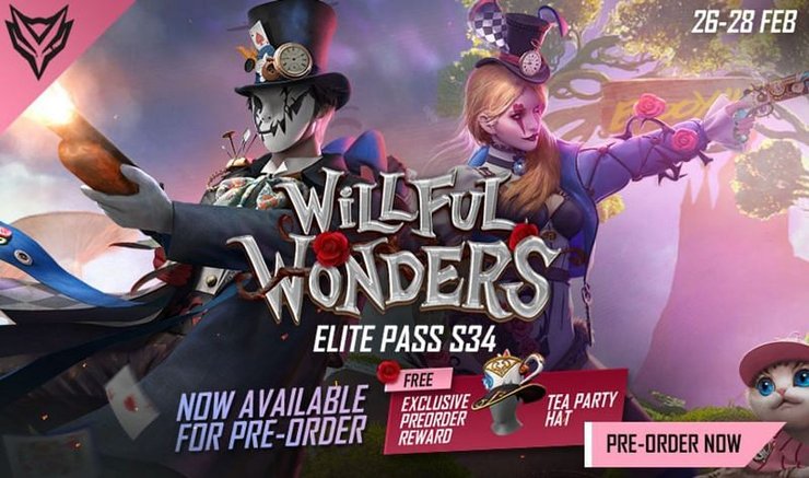 Season 34 Elite Pass Wildful Wonders Pre Order