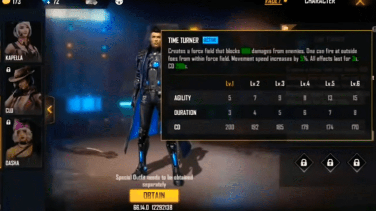 Free Fire New Chrono