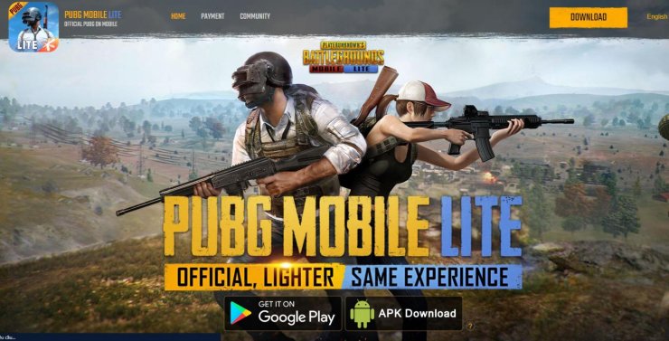 Pubg Mobile Lite Website