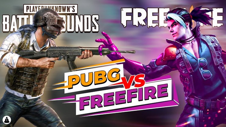 Free Fire Vs Pubg Mobile