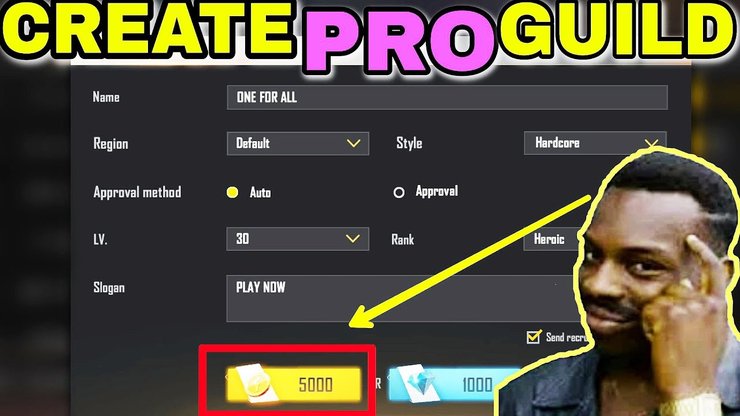 How To Create A Guild In Free Fire