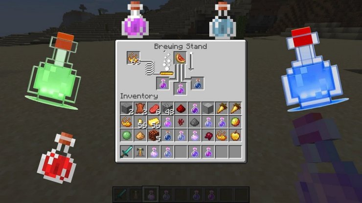 potion of luck minecraft