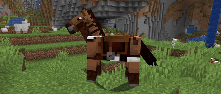 Craft Saddle Minecraft On Horse