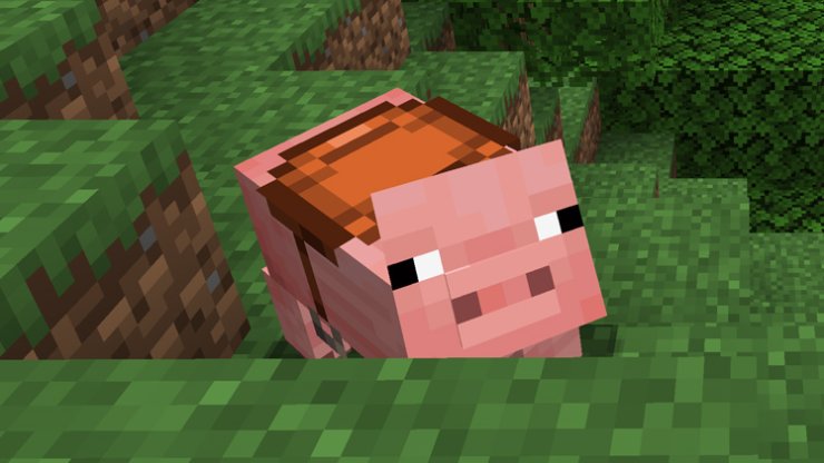 Minecraft Pig Saddle