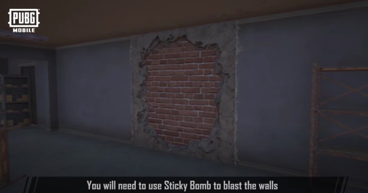 Breakable walls