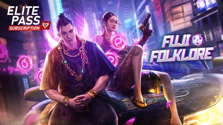 Free Fire Elite Pass Season 33 Folklore Fuji