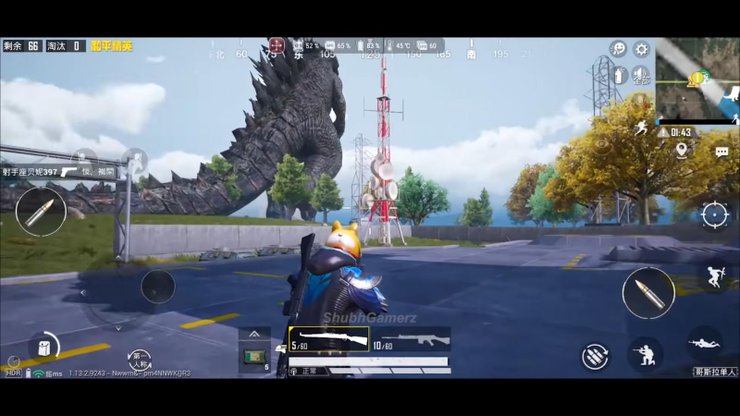 Godzilla Pubg Mobil 1