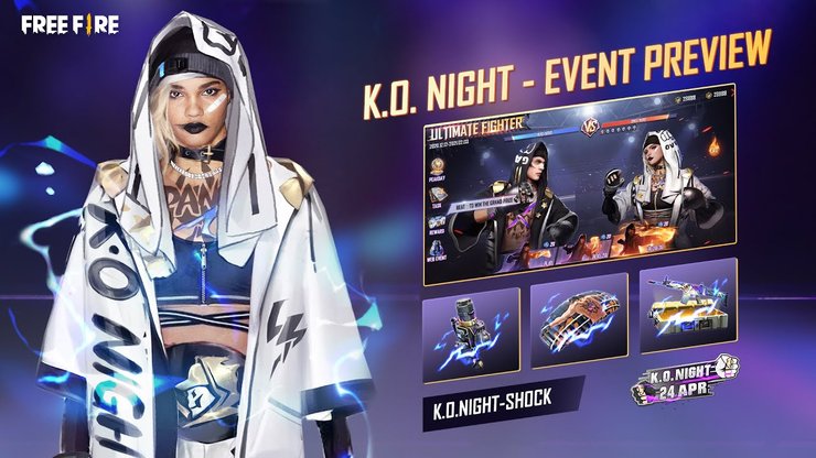 Free Fire Ko Night Event