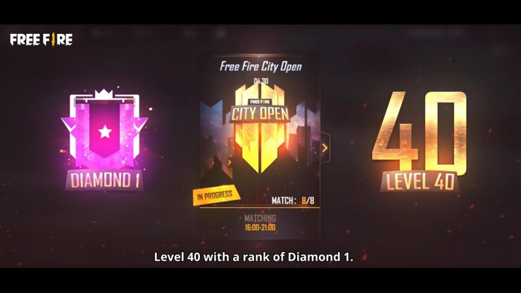 Free Fire City Open Requirements