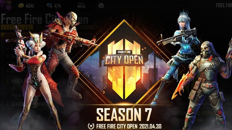 Free Fire City Open Tournament Season 7
