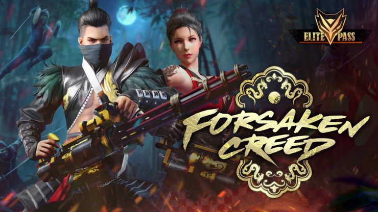 Free Fire Elite Pass Forsaken Creed