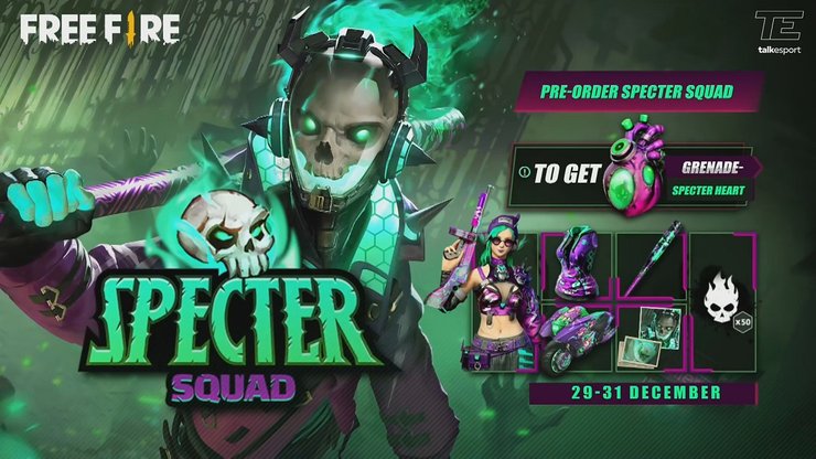 Spectre Squad Pre Order