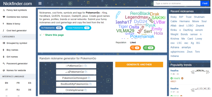 What Is Nickfinder Free Fire How To Use It To Create Stylish Names