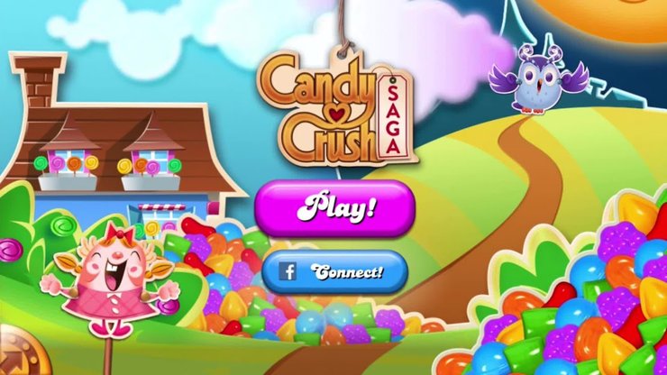 Facebook上的Candy Crush Saga