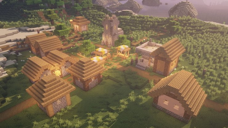 Minecraft Köyü Bul Min