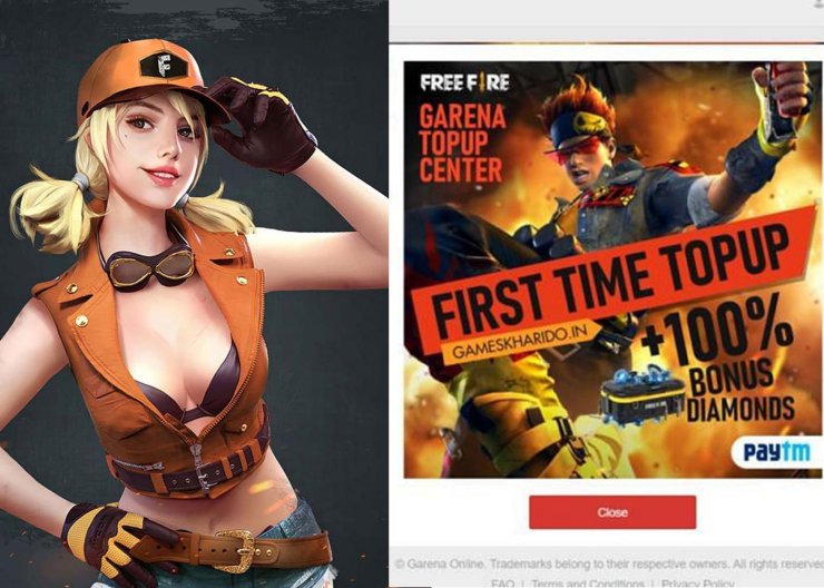 Free Fire Top Up Website In India