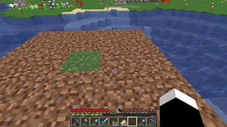 How To Make Grass Blocks Inminecraft