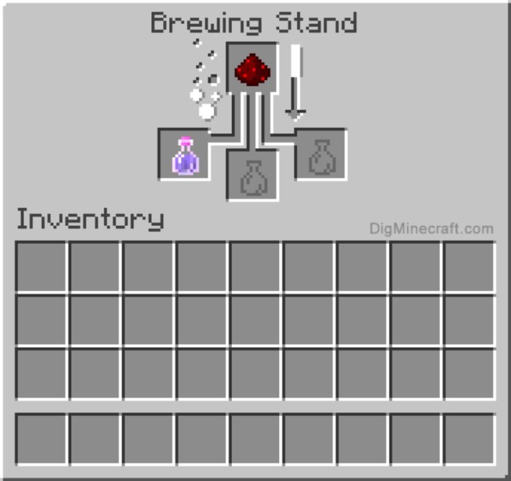 invisibility potion minecraft