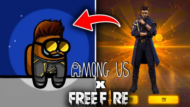 Free Fire Among Us Collab Cover