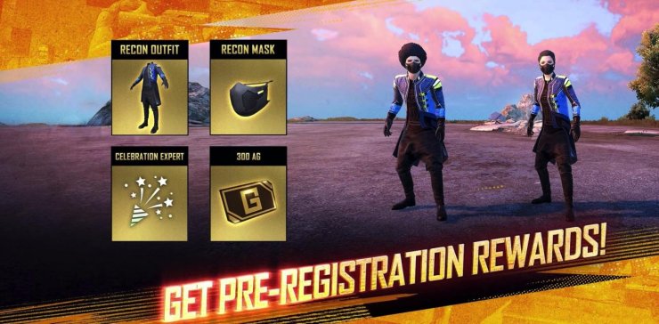 Battlegrounds Mobile India Pre Registration Rewards