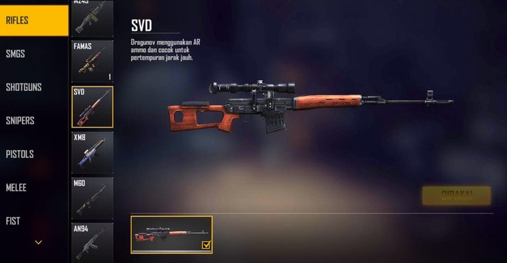 Svd Free Fire