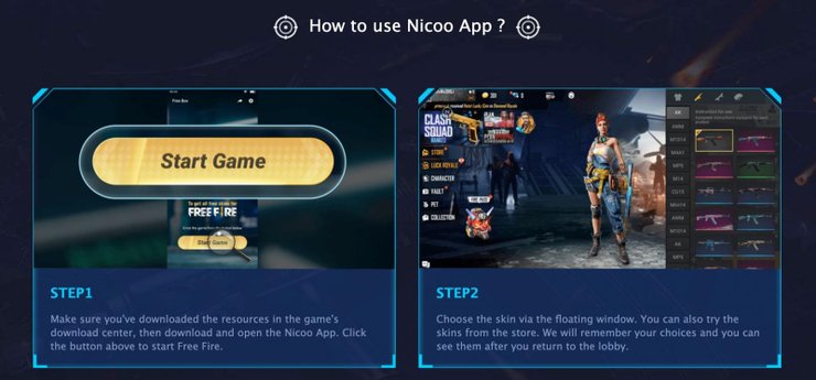 Nicoo App Free Fire 2021: Get Free Skins With Nicoo App 2021