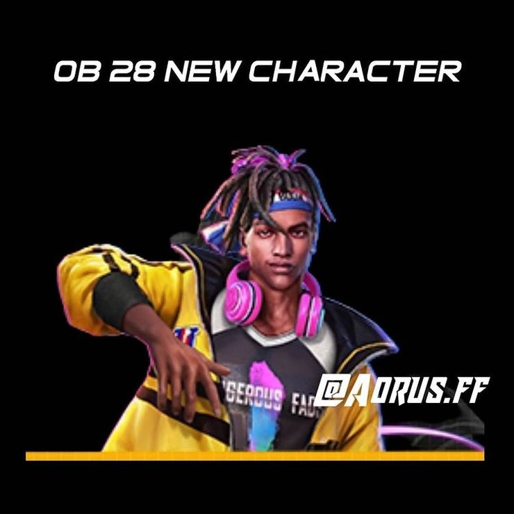 Free Fire D Bee Character