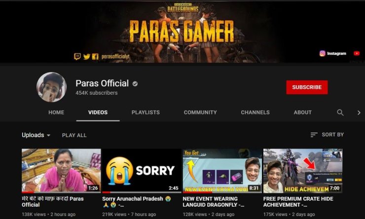 Battlegrounds Mobile India Racist Youtuber