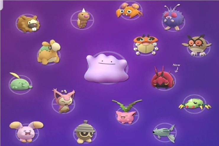 Pokémon Go Ditto disguises for May 2023