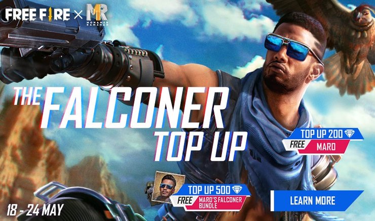 Free Fire Top Up Event Falconer