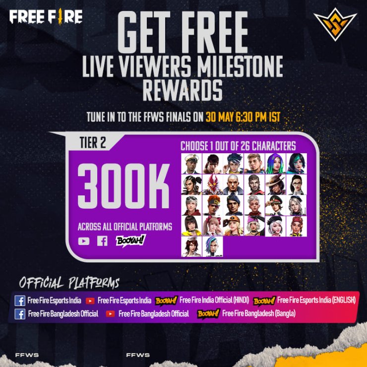 Free Fire Character