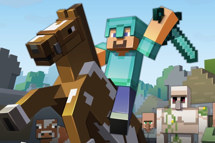 How To Ride A Horse In Minecraft 1