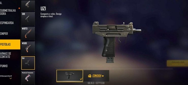 Uzi Free Fire