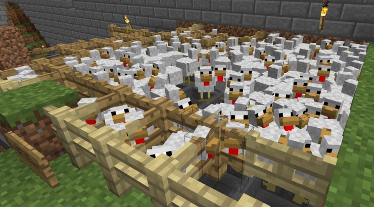 minecraft chicken code core 1.12.2