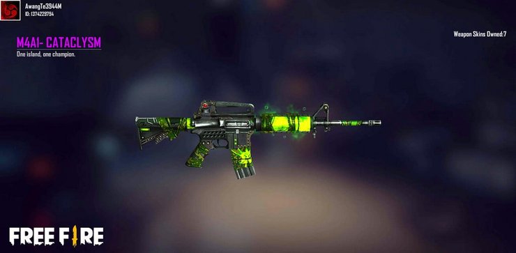 M4a1 Cataclysm