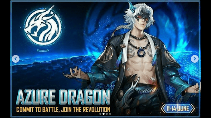 Free Fire Azure Dragon