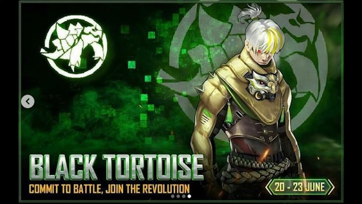 Free Fire Black Tortoise