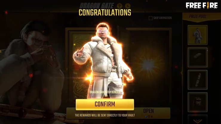 Free Fire Dragon Gate Event: How To Get Free Dragon Gangster Bundle