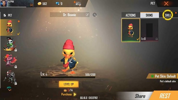 Free Fire Ob28 Update New Pet Beanie