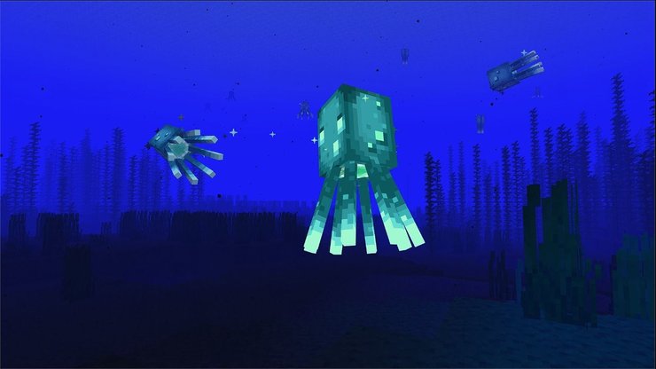 Glow Squid Minecraft