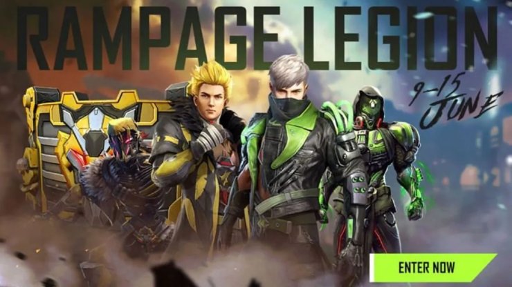 Free Fire Rampage Legion