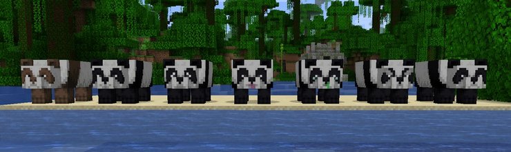 Panda Minecraft Özellikleri