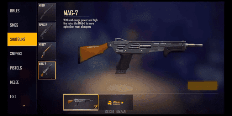 Mag-7 in Free Fire